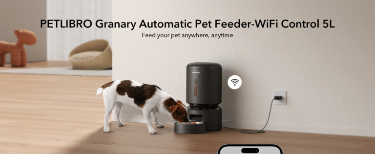 PETLIBRO Automatic Cat Feeder, 5G WiFi Automatic Dog Food Dispenser with Freshness Preservation, 5L Timed Pet Feeder with Low Food Sensor, Up to 10 Meals Per Day, Granary Black 2 82bab50e 7265 4347 9939 bca930d899ae. CR001464600 PT0 SX1464 V1 The Nice Yard